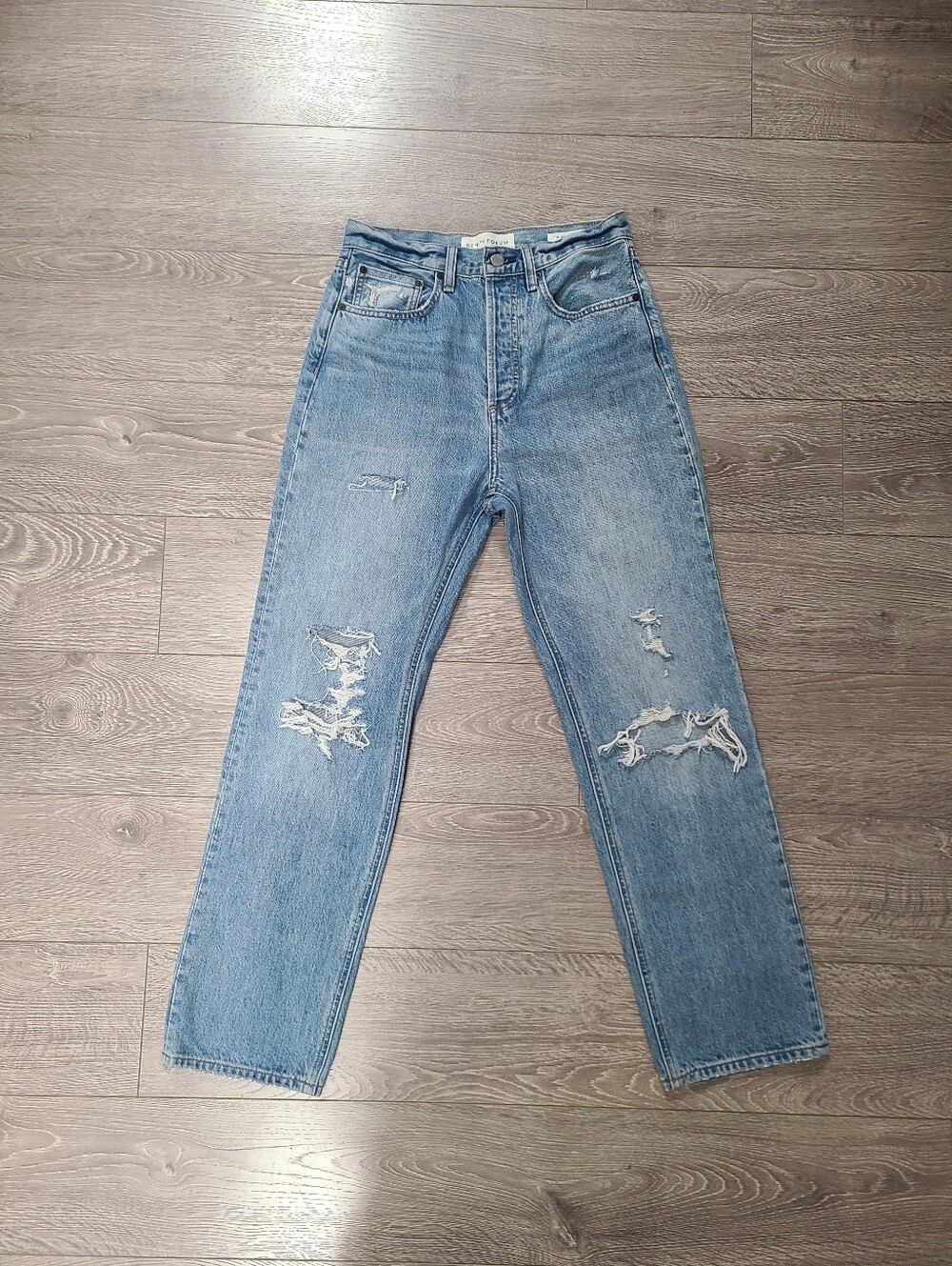 Denim Forum JONI High-Rise Loose Jeans Size 25